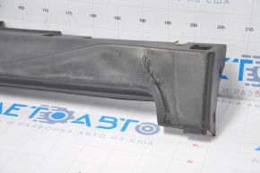 Left threshold Nissan Rogue 14-16 structure melted, torn, dented