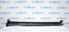 Left threshold Nissan Rogue 14-16 structure torn off part in front, dented, worn