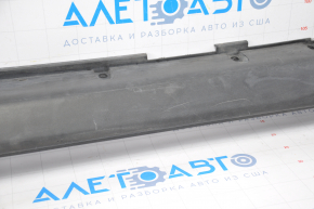 Left threshold Nissan Rogue 14-16 structure scratch, worn