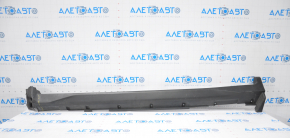 Left threshold Nissan Rogue 14-16 structure dented in front, broken fastening, worn