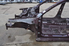 Front left quarter VW Passat b7 12-15 USA burgundy on body, bumps
