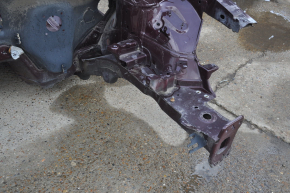 Front left quarter VW Passat b7 12-15 USA burgundy on body, bumps