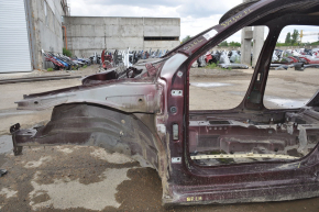 Front left quarter VW Passat b7 12-15 USA burgundy on the body