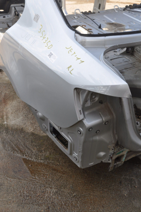 Quarter wing rear left VW Jetta 11-18 USA silver on body, without threshold, bumps
