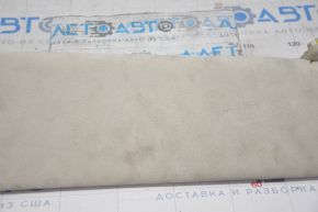 Left visor Tesla Model S 12-20 base, beige, crepe break, chemically treated