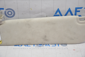 Right visor Tesla Model S 12-20 base, beige, crepe break, chemically treated