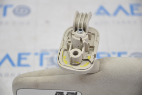 Right visor Tesla Model S 12-20 base, beige, crepe break, chemically treated