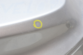 Boot lid Ford Focus mk3 11-14 prerest 4d silver UX, a number of small dents, rust