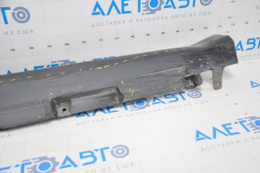 Right threshold Infiniti G25 G35 G37 4d 06-07 Sport graphite, tears, broken fasteners, dented, scratches