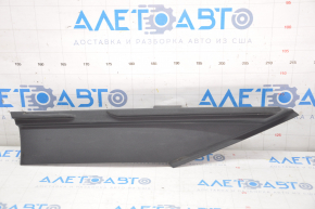 Tesla Model S 12-20 black rear trunk side trim panel under the left curtain