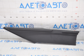 Tesla Model S 12-20 right side rear trunk trim panel under the curtain, black