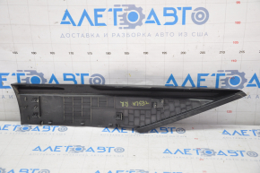 Tesla Model S 12-20 right side rear trunk trim panel under the curtain, black