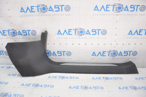 Door sill trim front right Tesla Model S 12-20 under trim black, scratches, scratches on chrome