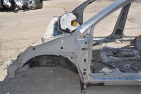 Front left quarter Acura MDX 07-13 silver on body, bumps