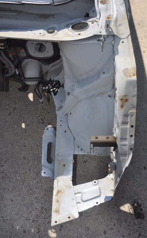 Front left quarter Acura MDX 07-13 silver on body, bumps