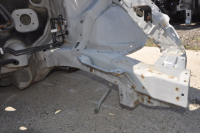 Front left quarter Acura MDX 07-13 silver on body, bumps