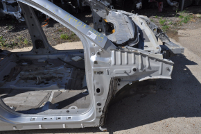 Front right quarter Acura MDX 07-13 silver on the body, dented, bumps, sawn off side member