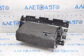 Tesla Model S 12-20 black glove compartment, trim panel peeled off