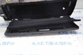Tesla Model S 12-20 black glove compartment, trim panel peeled off