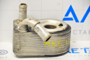 Oil cooler ICE Ford Fusion mk5 13-14 1.6T is crushed and the tube is bent