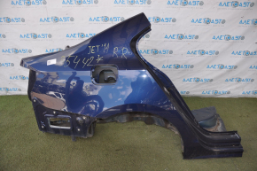 Quarter wing rear right VW Jetta 11-18 USA blue pokes