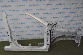 Nissan Rogue 14-20 front right quarter white with central pillar