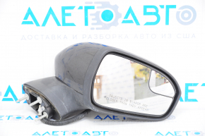 Side mirror right complete Ford Fusion mk5 13- 3 pins, black