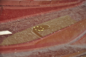 Quarter wing rear right Honda Accord 13-17 red