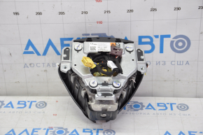 Airbag in the steering wheel driver Tesla Model S 12-20 shot, chips are broken