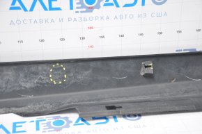 Left threshold Mazda6 03-05 black broken fasteners, sawed, scratches