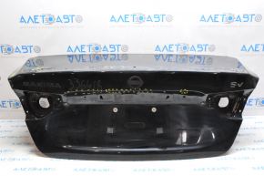 Nissan Maxima A36 16-23 trunk lid for spoiler, black KH3, bumps, rust