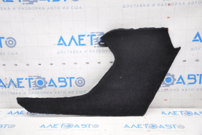 Side console tunnel trim right Tesla Model S 12- black