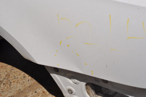 Quarter wing rear left VW Passat b7 12-15 USA white on body, dented