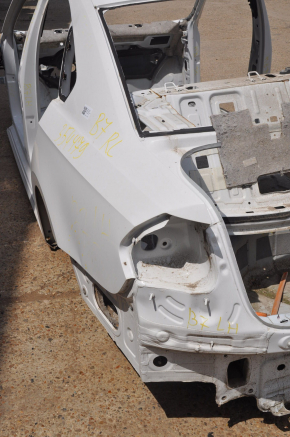 Quarter wing rear left VW Passat b7 12-15 USA white on body, dented