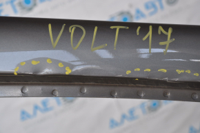 Front right quarter Chevrolet Volt 16- graphite with central pillar, without side member, dented, bumps