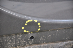 Front right quarter Chevrolet Volt 16- graphite with central pillar, without side member, dented, bumps
