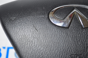 Airbag in steering wheel driver Infiniti JX35 QX60 13-13 black, outline slightly visible