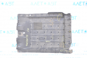 Rear left underbody protection Hyundai Tucson 16-18 tears