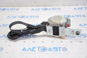 Tesla Model S 12-15 pre-rest black driver's seat belt, shot