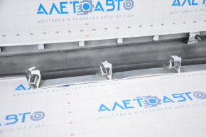 Right threshold Chrysler 200 15-17 white broken fasteners, dented, sawed