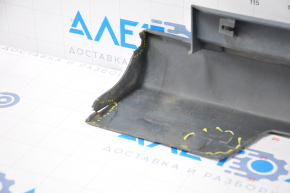 Right threshold Chrysler 200 15-17 blue broken fasteners, dented, tears, sawed