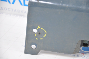 Right threshold Chrysler 200 15-17 blue broken fasteners, dented, tears, sawed