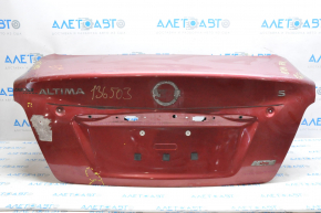 Trunk lid Nissan Altima 13-15 prerest red NAH, pokes