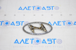 Emblem badge tailgate Hyundai Tucson 16-21 swollen chrome