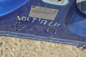 Body pillar central left Chevrolet Volt 16- blue on the body, bumps