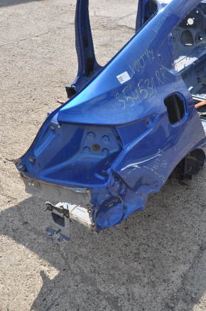 Quarter wing rear right Chevrolet Volt 16- blue on the body, dented, bumps