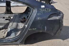 Quarter wing rear left Chevrolet Volt 11-15 black on the body, made 0.5-1.8mm