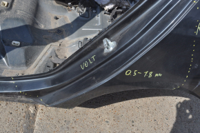 Quarter wing rear left Chevrolet Volt 11-15 black on the body, made 0.5-1.8mm