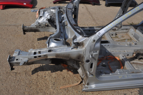 Front left quarter VW Jetta 11-18 USA silver on body, bumps