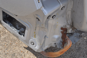 Quarter wing rear left VW Jetta 11-18 USA silver on body, dented, bumps